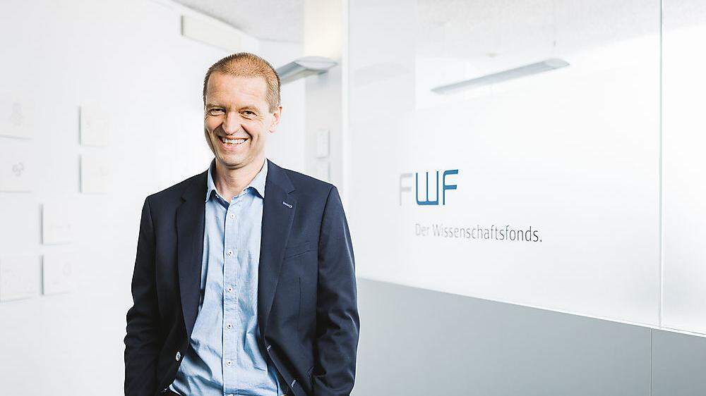 Christof Gattringer, Präsident des FWF, des Fonds zur Förderung der Grundlagenforschung, hofft auf ein Einlenken der Regierung