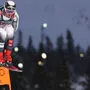 Alex Köll mit einem starken Lauf in der Abfahrt. Der Slalom startet um 15.30 Uhr 