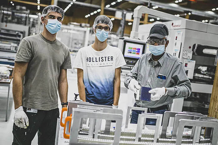In der Produktion