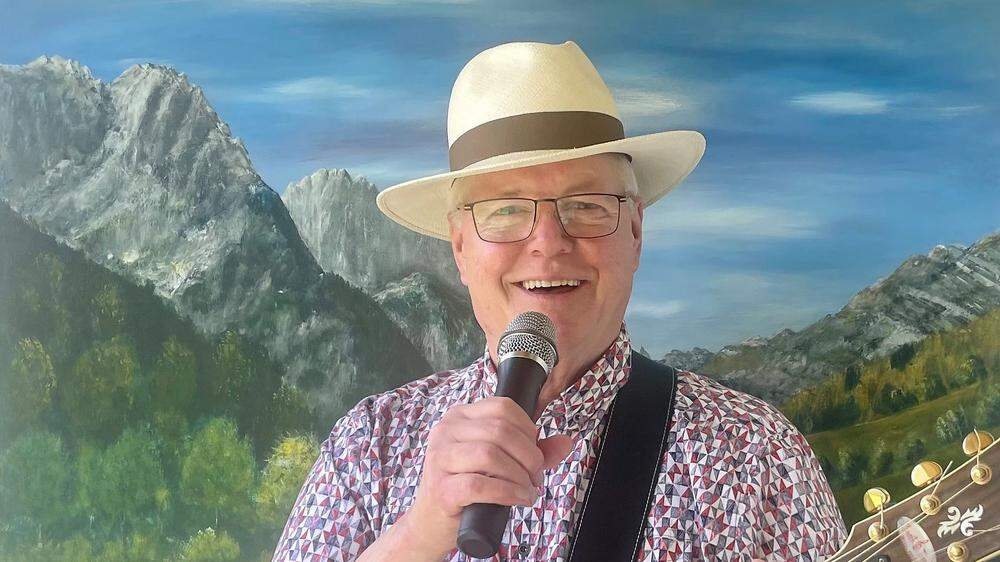 Klaus Schlapper (70) verwirklichte seinen Traum als Musiker in der Pension weiter aus