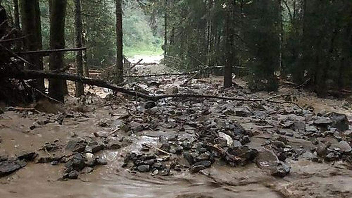 &quot;Land unter&quot; in Kötsch bei Wolfsberg