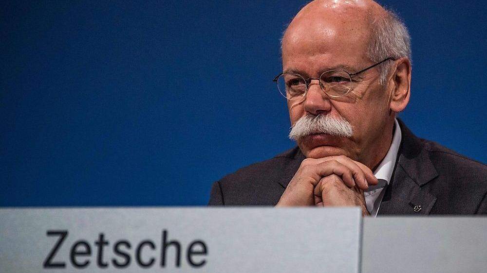 Auslieferung gestoppt: Daimler-Chef Zetsche