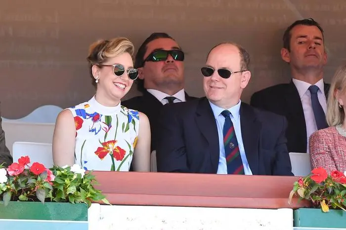 Prinz Albert und Tochter Jazmin Grace Grimaldi 