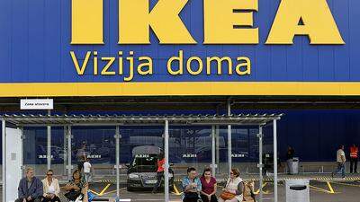Ikea in Zagreb. Jetzt wird in Laibach gebaut.