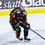 GRAZ,AUSTRIA,30.NOV.25 - ICE HOCKEY - ICE Hockey League, Graz 99ers vs EHC Black Wings Linz. Image shows Tim Harnisch (99ers).
Photo: GEPA pictures/ James Doak