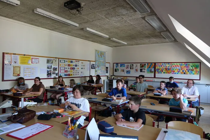 Die 3b-Klasse der Mittelschule Schladming