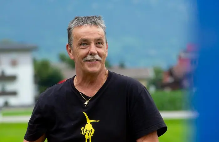 20.07.2018, Oesterreich, Lienz, Ebnerfeld, Exclusive Press Call OLALA - Im Bild Organisator OLALA Hans Mutschlechner , Brunner Images 2018, Foto: Brunner Images / Philipp Brunner