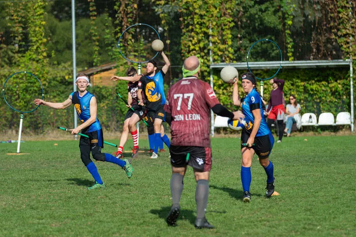 Die Graz Grimms maßen sich mit Mannschaften aus Slowenien, der Slowakei und Wien - im Quidditch.