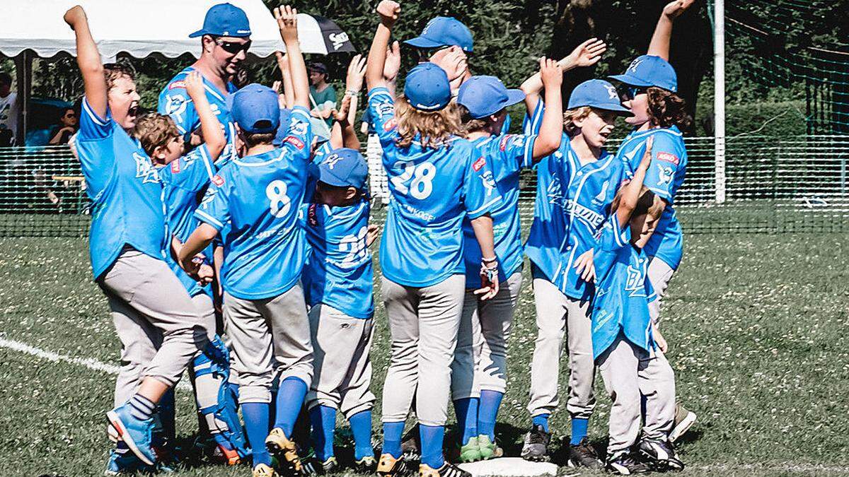 Die Carinthian Blue Devils sind Kärntens einzige Baseball-Kindermannschaft