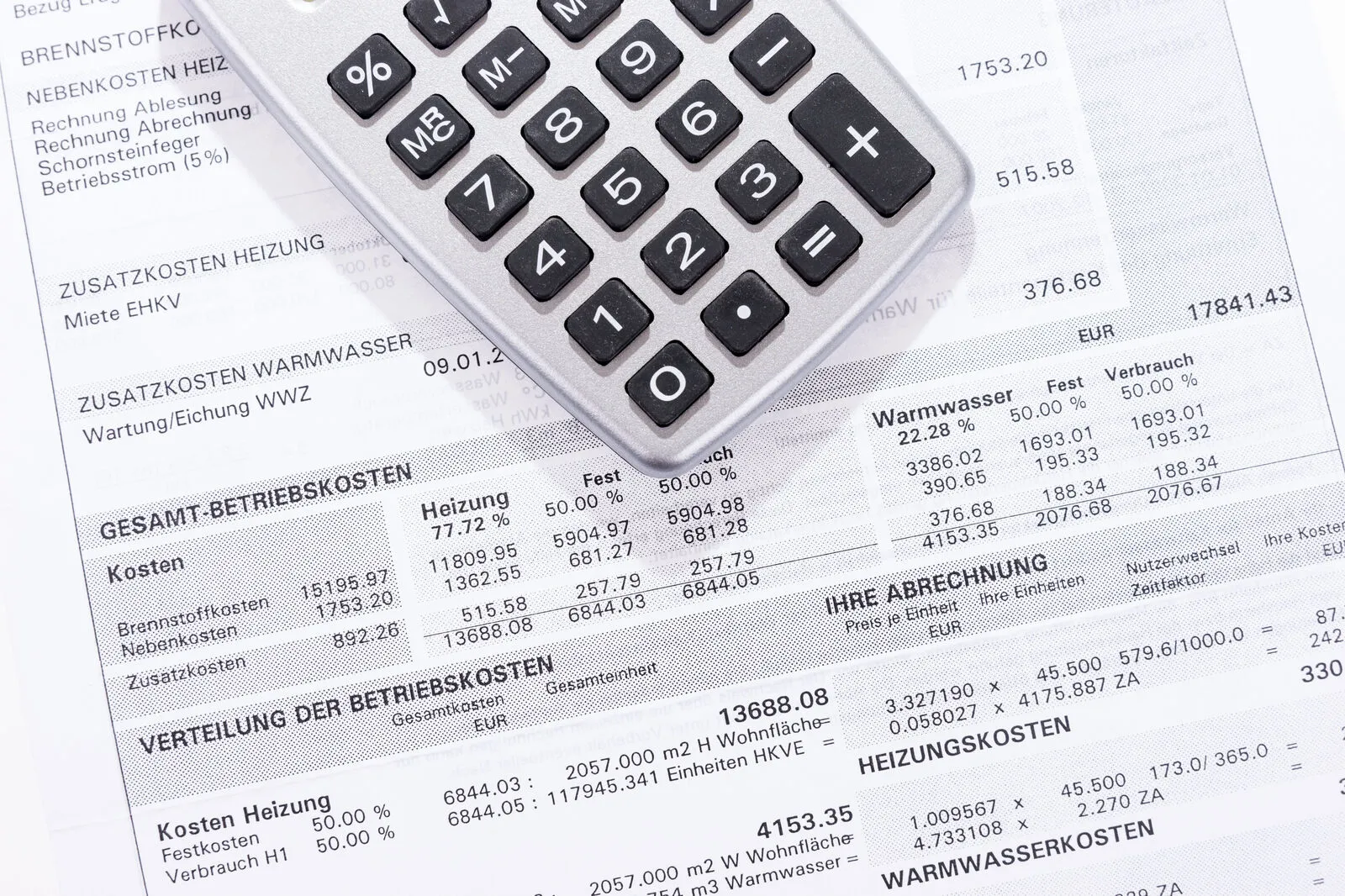 Wasser- und Abwasserkosten, die im Verhältnis der Nutzflächen aufgeteilt werden, bergen freilich Konfliktpotenzial