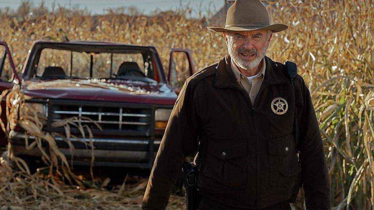 Was kommt da auf die Welt zu? Sam Neill als Sheriff in Oklahoma, dem schnell klar wird, dass hier was Großes im Kommen ist