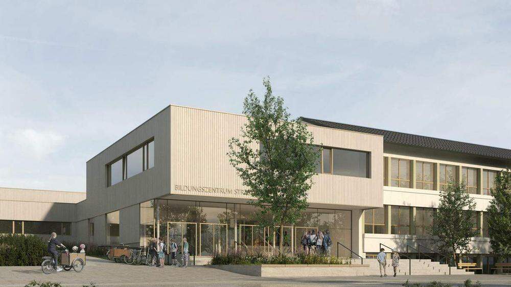 Visualisierung des neuen Bildungszentrums in Straßburg