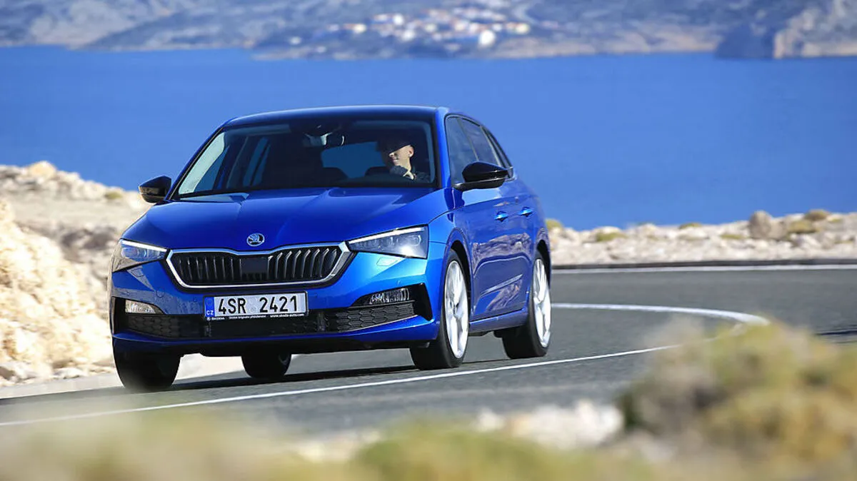 Viel Platz und aerodynamisch optimiert - der neue Skoda Scala 