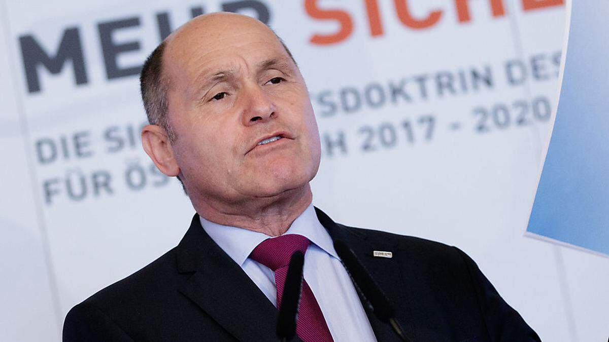 Innenminister Wolfgang Sobotka