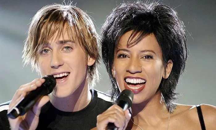 Mit Michael Tschuggnall sang Arabella Kiesbauer sogar ein Duett (2003)