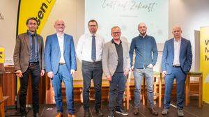 (v.l.n.r) Ewald Verhounig, Michael Hammer, Wolfgang Granigg, Harald Koch, Michael Pöltl, Ronald Hemmer