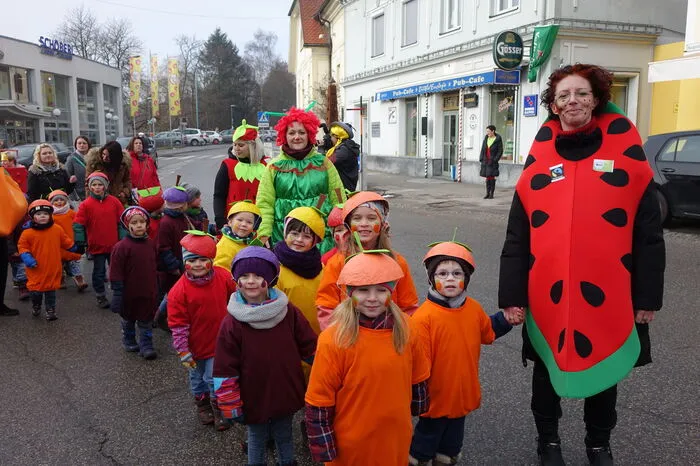 Auch die süßen Früchtchen waren mit von der Partie.