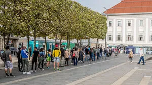 Im Vergleich zum vergangenen Herbst ist das Interesse am Impfbus dramatisch gefallen