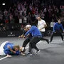 Großer Jubel bei den Europäern