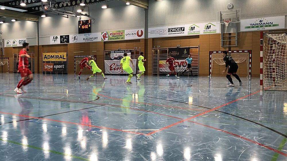 Die Sporthalle Viktring ist die Heimat von Futsal Klagenfurt