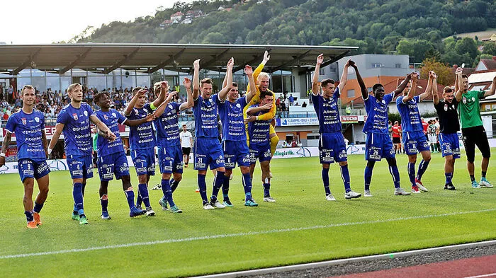 11. August 2018. In der dritten Runde der Premierensaison feierten die Hartberger den ersten Sieg. Mit einem 4:2 wurde Mattersburg zu Hause besiegt.