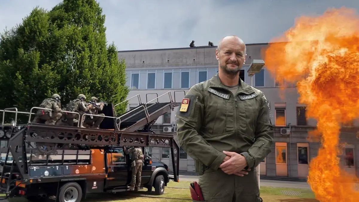 Kurt Kornberger ist Kommandant der Cobra-Süd mit Sitz in Graz