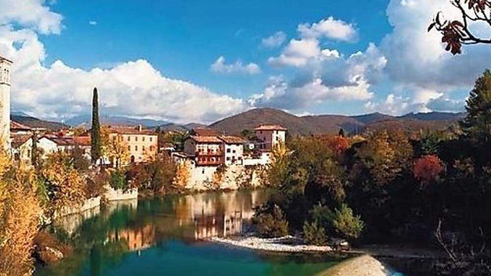 Cividale del Friuli liegt beiderseits des Flusses Natisone