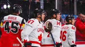 Kanada-Kapitän Sidney Crosby markierte mit dem Treffer zum 5:1-Sieg den Schlusspunkt