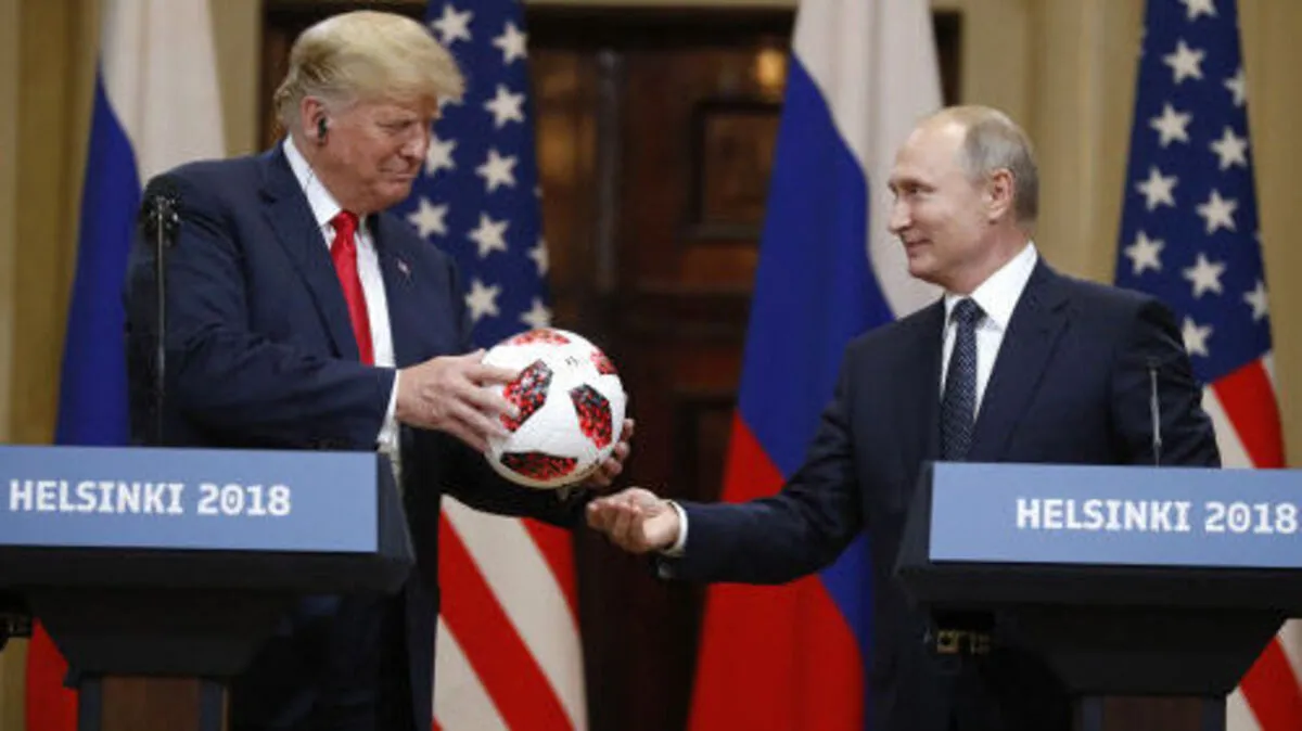 Donald Trump, Vladimir Putin