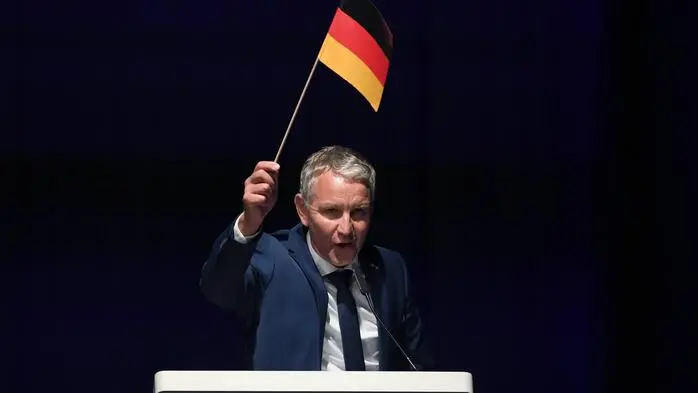 Björn Höcke, AfD-Fraktionschef in Thüringen, will Brücken nach Moskau bauen