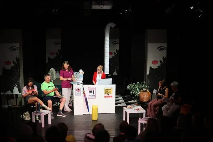Ein voller Erfolg war der Auftritt im Theater Oberzeiring