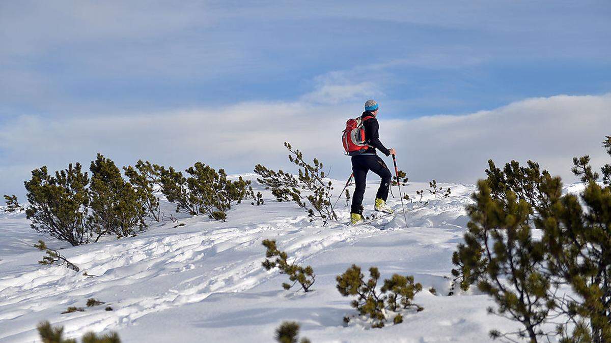 Wer in die Berge geht, sollte immer gut ausgerüstet sein 