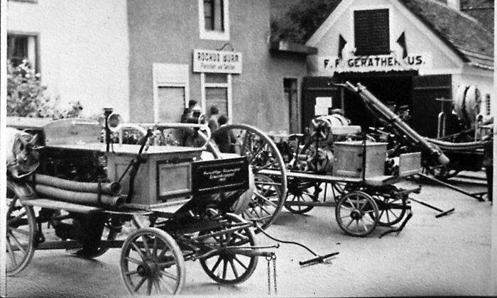 die Motorspritze von 1925 