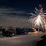 Vom Gipfel am Stoderzinken hat man wohl den schönsten Blick auf das große Fest zum Jahresausklang