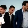 Giuseppe Conte, Luigi di Maio, Matteo Salvini