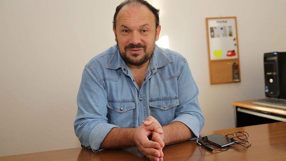 Paolo Zenarolla, Vize-Direktor der Caritas in Udine