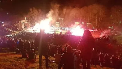 Der Andrang beim Perchtenlauf war groß