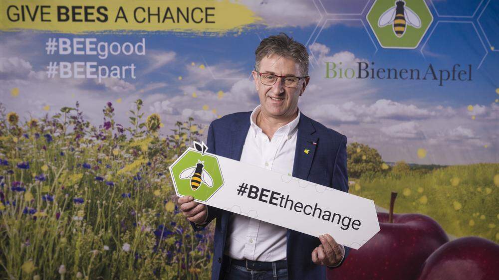 BioBienenApfel-Initiator Manfred Hohensinner