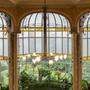 Architekt Horta ersann diese Veranda im Hotel Max Hallet - bis heute zur Freude seiner Besitzer