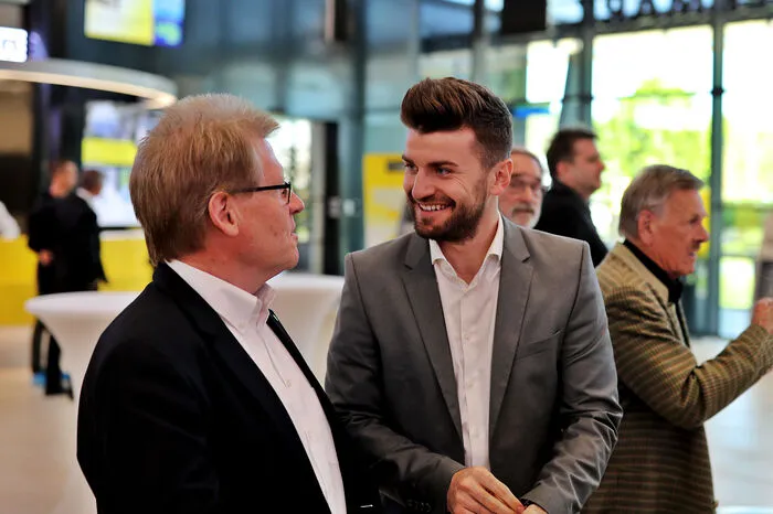 Vorstandsmitglied und Sturmhistoriker Herbert Troger mit Moderator Thomas Seidl.