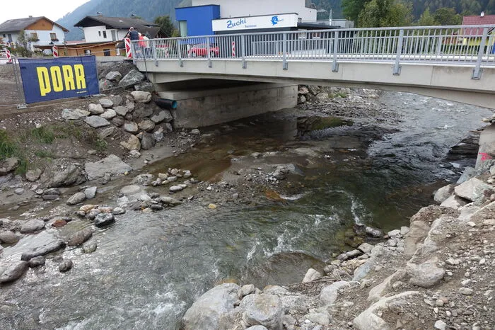 Die Schöttlbachbrücke ist 17 Meter lang.
