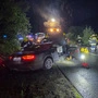 Die Unfallstelle auf der B 117