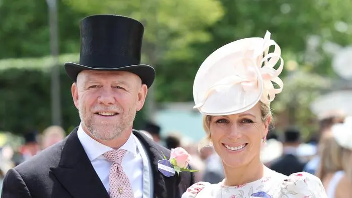 Mike and Zara Tindall