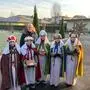 Fünf junge Könige und ihre Begleitperson machten sich in Leitersdorf (Gemeinde Feldbach) auf den Weg 