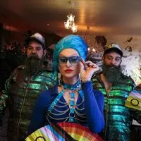 Io Tondolo, Candy Licious und Itshe Petz (v. l.) sorgten für ein ausgefallenes, buntes Eröffnungswochenende in Trahütten
