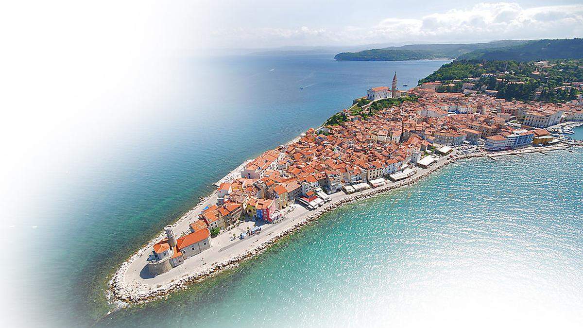 Touristischer Hotspot an der Adria: das slowenische Piran