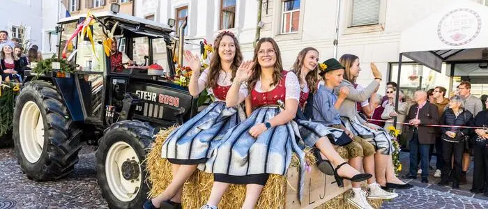 Strahlende Gesichter gab es beim großen Umzug