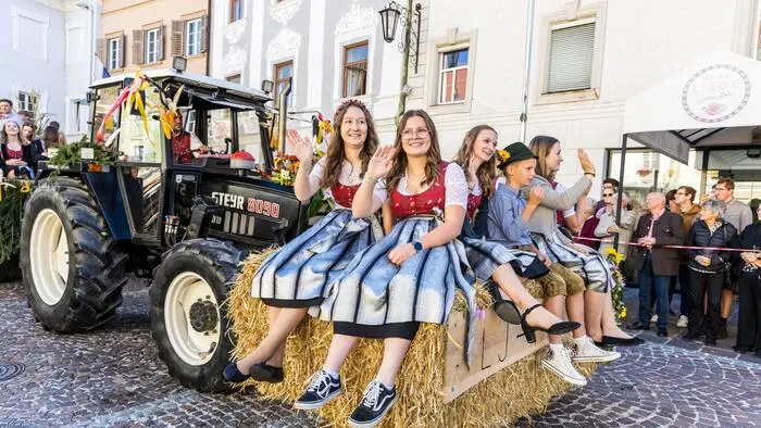 Strahlende Gesichter gab es beim großen Umzug