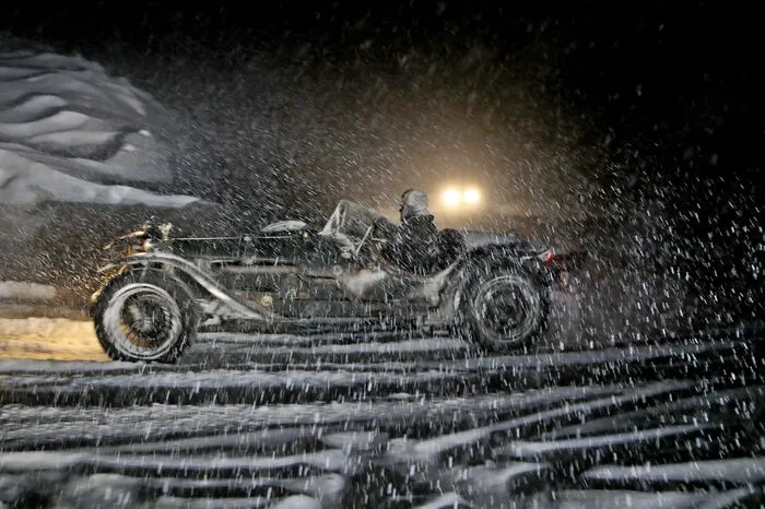 Bei Nacht und Schneesturm über die Bergstraßen des oberen Ennstales zu driften ist ein Erlebnis, das die Teams der heurigen Planai Classic wohl nicht so schnell vergessen werden.