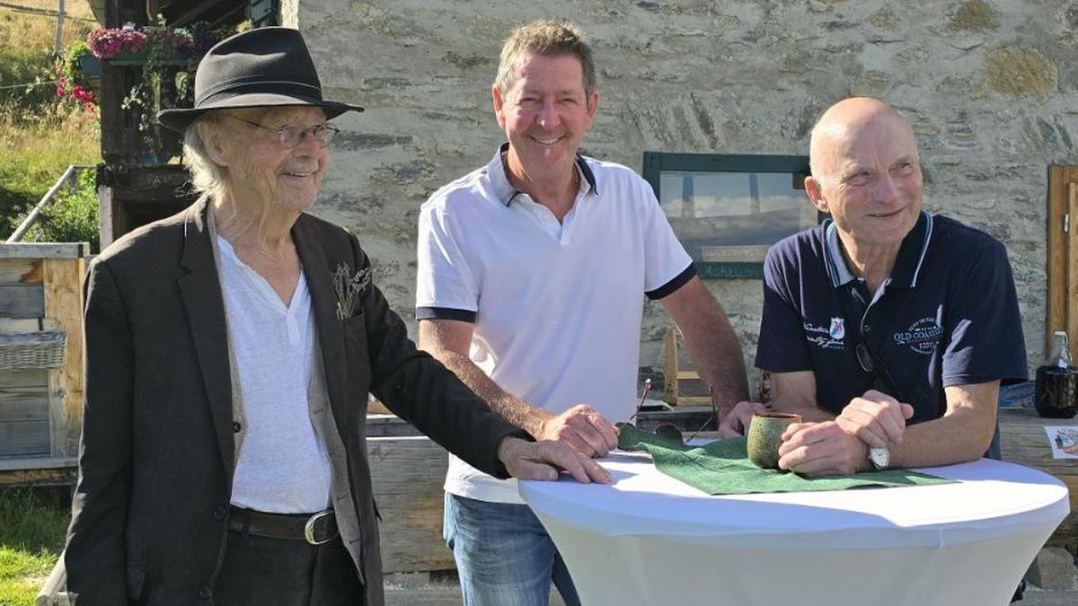 Peter Handke auf Heimatbesuch in Griffen